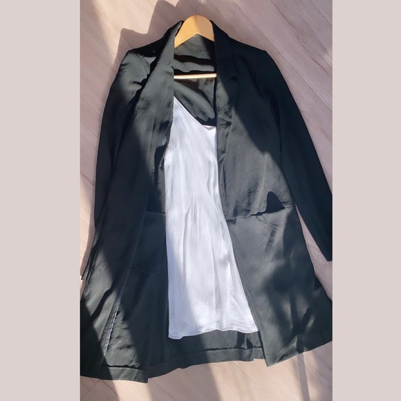 ✨ charcoal duster jacket/blazer ✨ - Picture 8 of 9